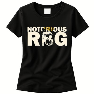 Notorious RBG Imprint Logo Womens T-Shirt