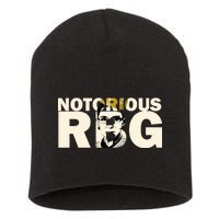 Notorious RBG Imprint Logo Short Acrylic Beanie