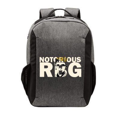 Notorious RBG Imprint Logo Vector Backpack