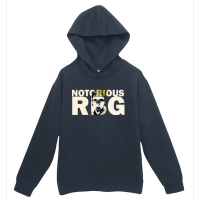 Notorious RBG Imprint Logo Urban Pullover Hoodie