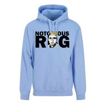 Notorious RBG Imprint Logo Unisex Surf Hoodie