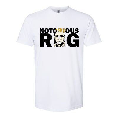 Notorious RBG Imprint Logo Softstyle® CVC T-Shirt