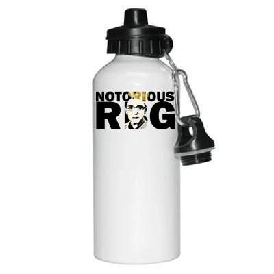 Notorious RBG Imprint Logo Aluminum Water Bottle