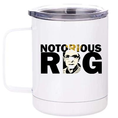 Notorious RBG Imprint Logo 12 oz Stainless Steel Tumbler Cup