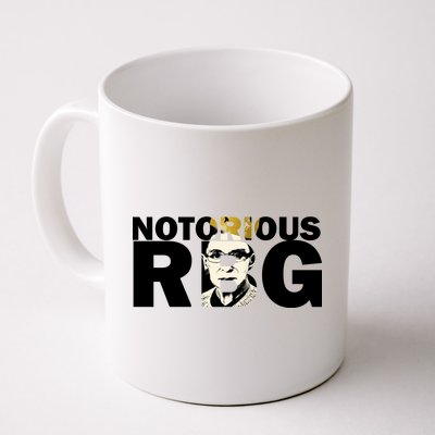 Notorious RBG Imprint Logo Coffee Mug