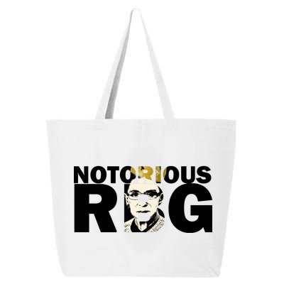 Notorious RBG Imprint Logo 25L Jumbo Tote