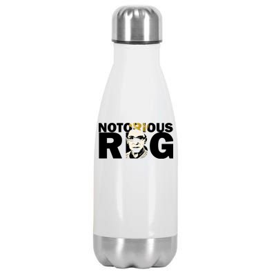 Notorious RBG Imprint Logo Stainless Steel Insulated Water Bottle