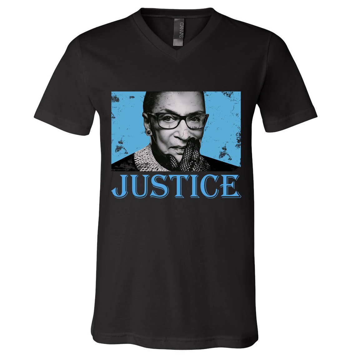 Notorious RBG Justice V-Neck T-Shirt