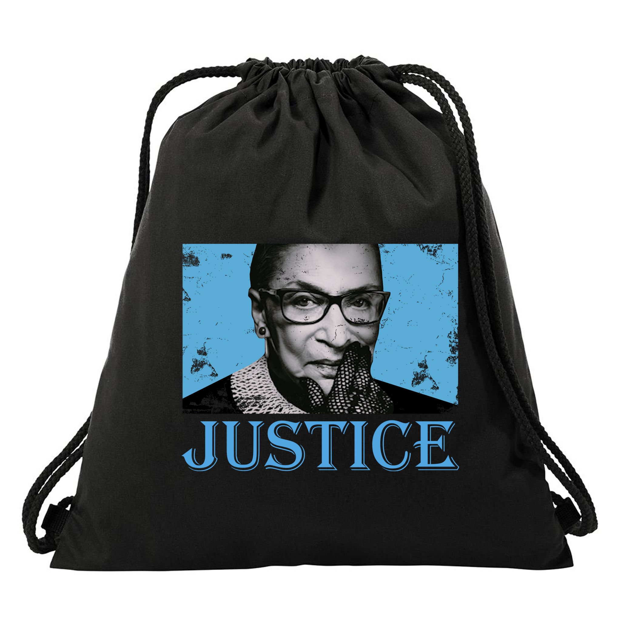 Notorious RBG Justice Drawstring Bag