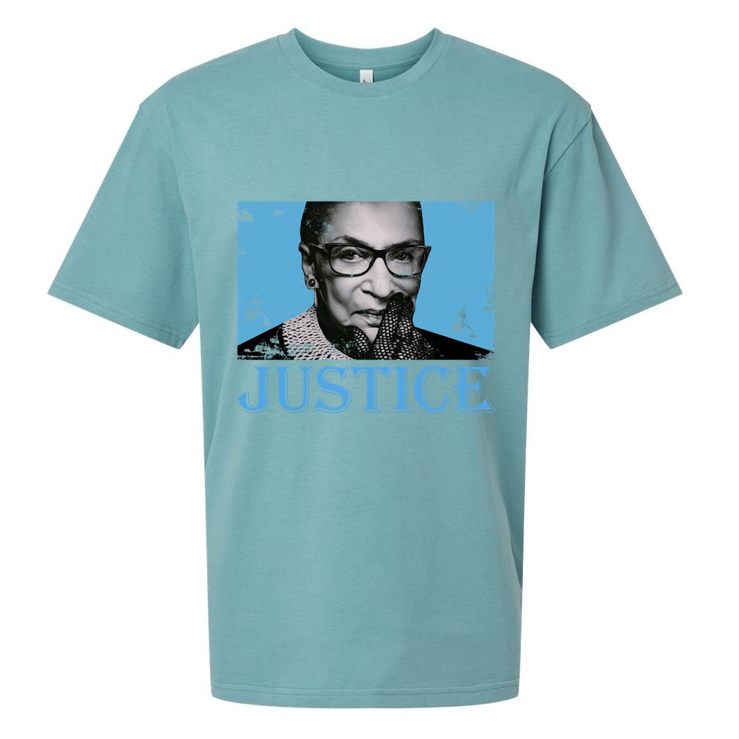 Notorious RBG Justice Sueded Cloud Jersey T-Shirt