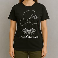 Notorious RBG Line Portrait Ruth Bader Ginsburg T-Shirt