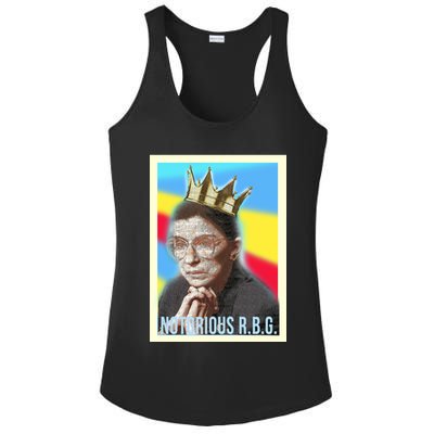 Notorious RBG R.B.G Ladies PosiCharge Competitor Racerback Tank
