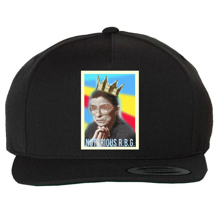 Notorious RBG R.B.G Wool Snapback Cap