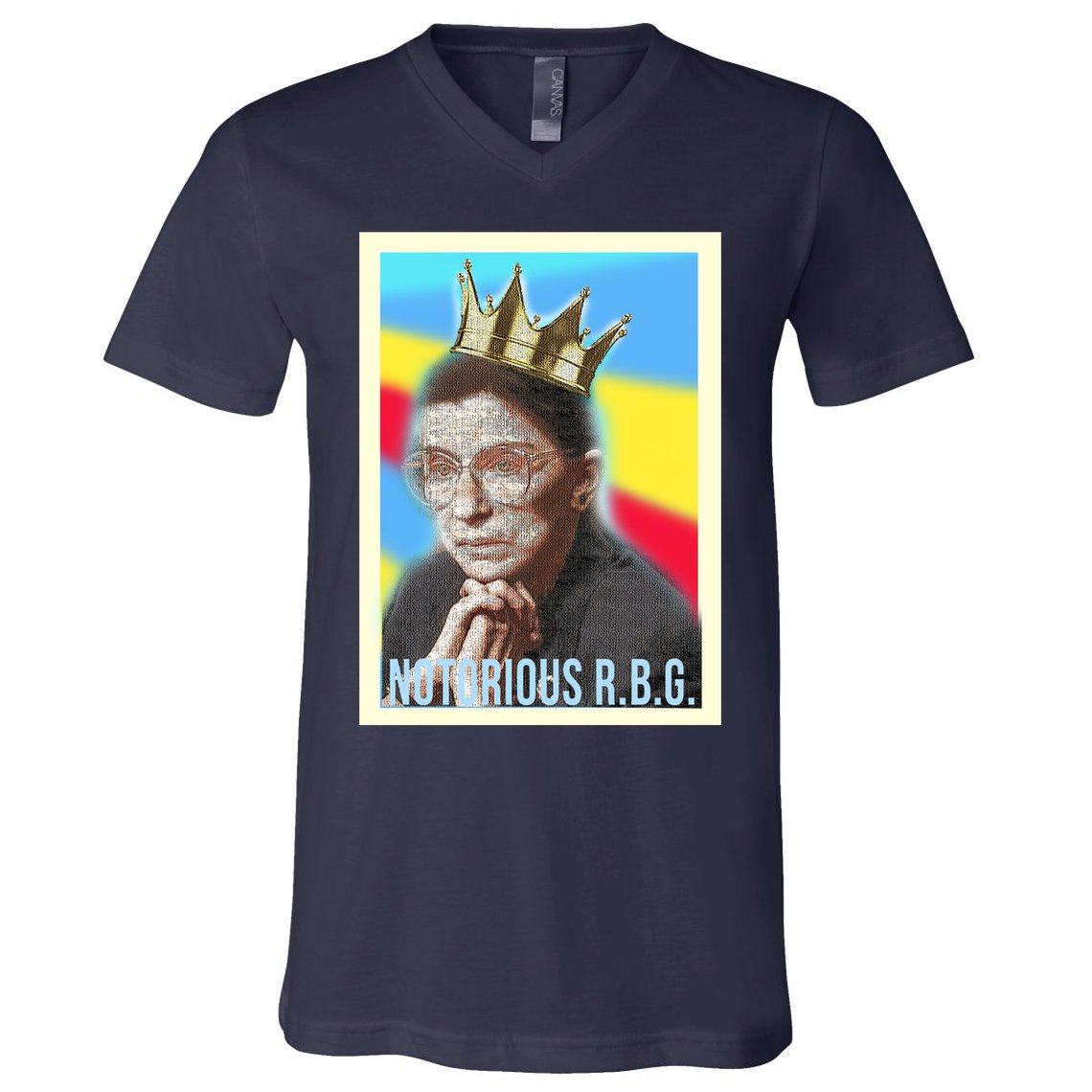 Notorious RBG R.B.G V-Neck T-Shirt