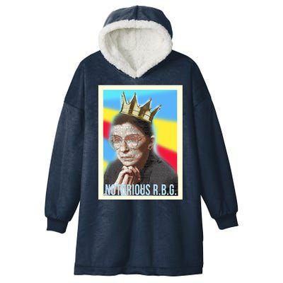 Notorious RBG R.B.G Hooded Wearable Blanket