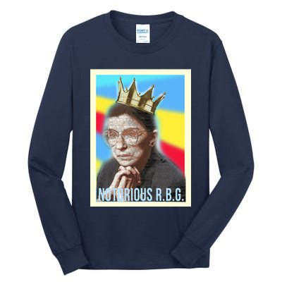 Notorious RBG R.B.G Tall Long Sleeve T-Shirt