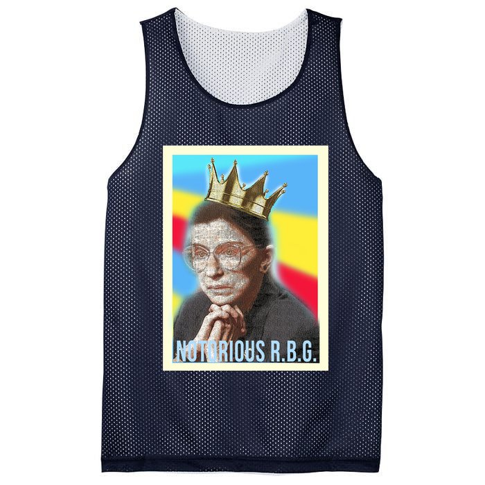 Notorious RBG R.B.G Mesh Reversible Basketball Jersey Tank