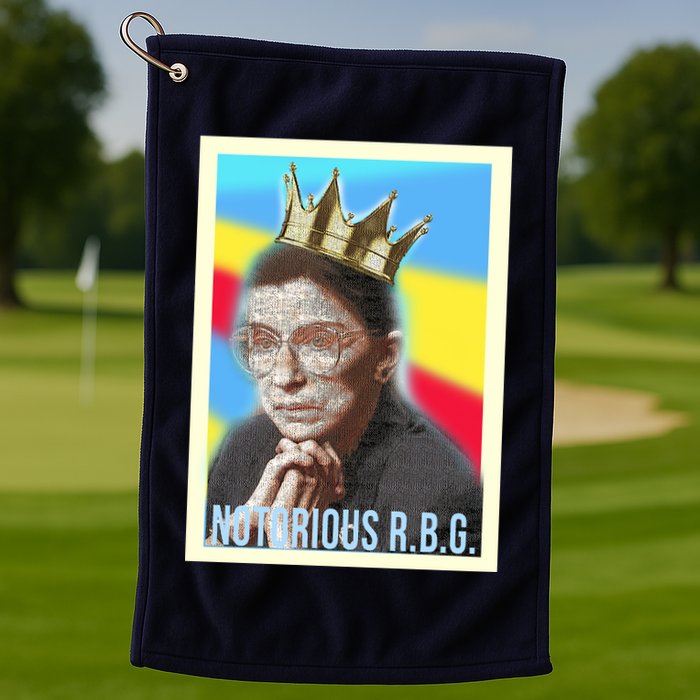Notorious RBG R.B.G Golf Towel