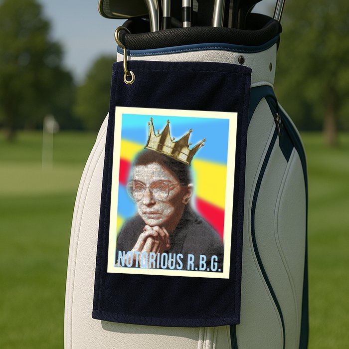 Notorious RBG R.B.G Golf Towel