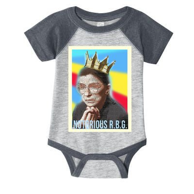 Notorious RBG R.B.G Infant Baby Jersey Bodysuit