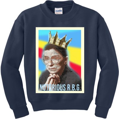 Notorious RBG R.B.G Kids Sweatshirt
