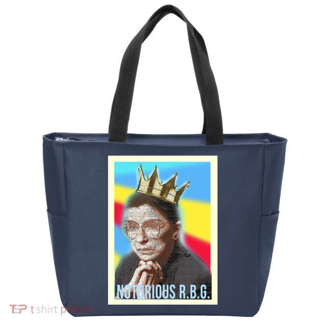 Notorious RBG R.B.G Zip Tote Bag