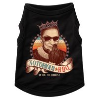 Notorious RBG Ready To Dissent Ruth Bader Ginsburg Doggie Tank