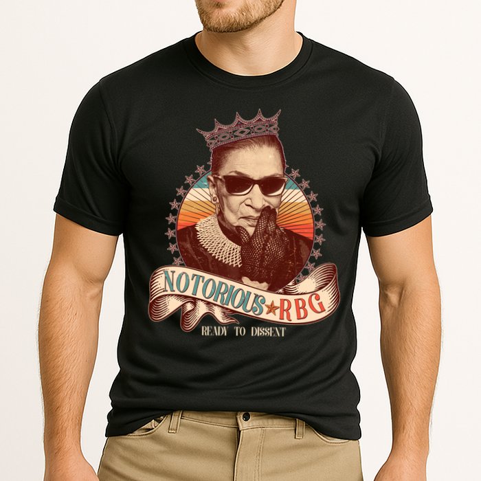 Notorious RBG Ready To Dissent Ruth Bader Ginsburg Performance Shirt