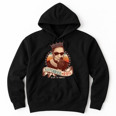 Notorious RBG Ready To Dissent Ruth Bader Ginsburg Hoodie