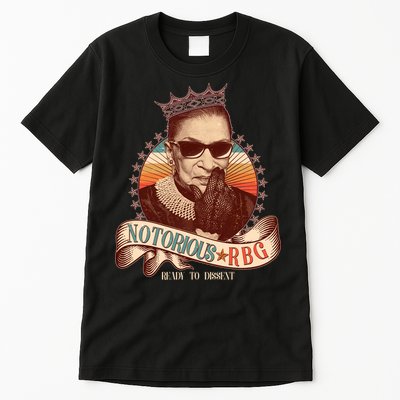 Notorious RBG Ready To Dissent Ruth Bader Ginsburg Tall T-Shirt