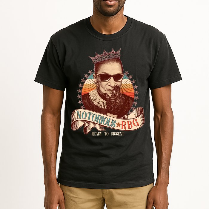 Notorious RBG Ready To Dissent Ruth Bader Ginsburg Tall T-Shirt
