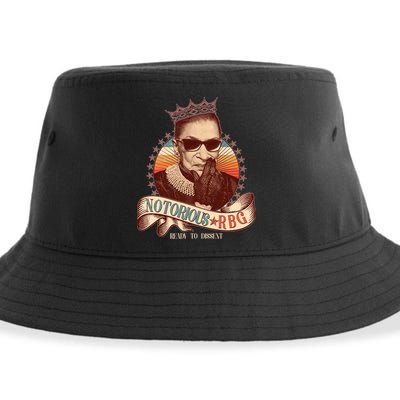 Notorious RBG Ready To Dissent Ruth Bader Ginsburg Sustainable Bucket Hat