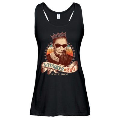 Notorious RBG Ready To Dissent Ruth Bader Ginsburg Ladies Essential Flowy Tank
