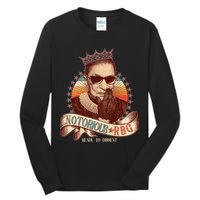 Notorious RBG Ready To Dissent Ruth Bader Ginsburg Tall Long Sleeve T-Shirt