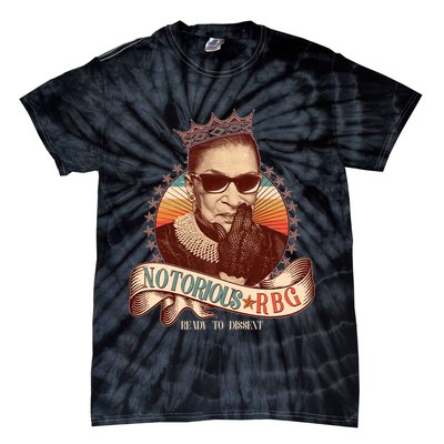Notorious RBG Ready To Dissent Ruth Bader Ginsburg Tie-Dye T-Shirt