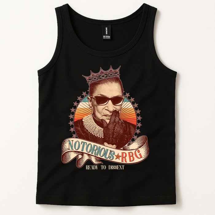 Notorious RBG Ready To Dissent Ruth Bader Ginsburg Tank Top