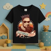 Notorious RBG Ready To Dissent Ruth Bader Ginsburg Toddler T-Shirt