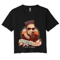 Notorious RBG Ready To Dissent Ruth Bader Ginsburg Crop Top
