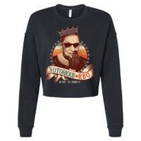 Notorious RBG Ready To Dissent Ruth Bader Ginsburg Cropped Pullover Crew