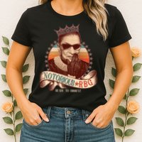 Notorious RBG Ready To Dissent Ruth Bader Ginsburg Womens T-Shirt