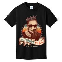Notorious RBG Ready To Dissent Ruth Bader Ginsburg Kids T-Shirt