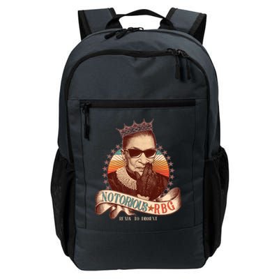 Notorious RBG Ready To Dissent Ruth Bader Ginsburg Daily Commute Backpack