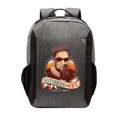 Notorious RBG Ready To Dissent Ruth Bader Ginsburg Vector Backpack