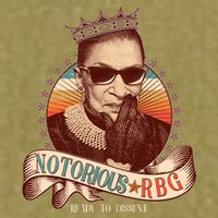 Notorious RBG Ready To Dissent Ruth Bader Ginsburg Garment-Dyed Women's Muscle Tee