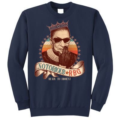 Notorious RBG Ready To Dissent Ruth Bader Ginsburg Sweatshirt