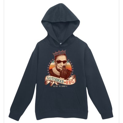 Notorious RBG Ready To Dissent Ruth Bader Ginsburg Urban Pullover Hoodie