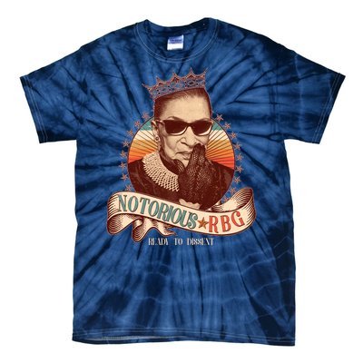 Notorious RBG Ready To Dissent Ruth Bader Ginsburg Tie-Dye T-Shirt