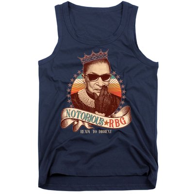 Notorious RBG Ready To Dissent Ruth Bader Ginsburg Tank Top