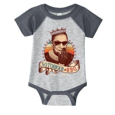 Notorious RBG Ready To Dissent Ruth Bader Ginsburg Infant Baby Jersey Bodysuit