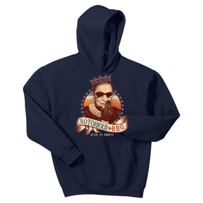 Notorious RBG Ready To Dissent Ruth Bader Ginsburg Kids Hoodie